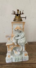 Pied lampe porcelaine d'occasion  Chaumont