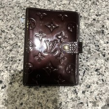 Louis Vuitton Agenda PM RARO passaporte/agenda Amarante Vernis com régua/adesivos  comprar usado  Enviando para Brazil