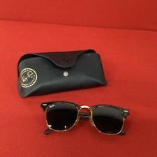 Ray-Ban RB3016 Clubmaster Classic em casca de tartaruga - Ligeiramente torto (J) #316 comprar usado  Enviando para Brazil