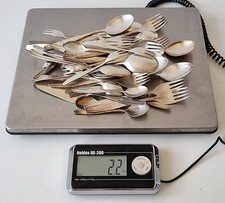 Versilbertes besteck 180er gebraucht kaufen  Ebhausen