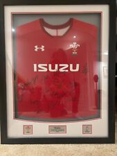 Signed framed wales for sale  LONDON