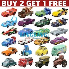 Usado, Disney Pixar Cars McQueen Sally Hudson Mater King brinquedos fundidos em metal 1:55 presente de Natal comprar usado  Enviando para Brazil