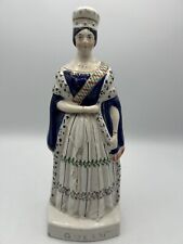 Staffordshire figurine queen for sale  LONDON