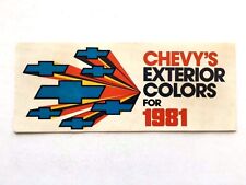 1981 chevrolet color for sale  Red Wing