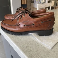 Sebago brown leather for sale  SCARBOROUGH