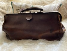 Antique brown leather for sale  NEWCASTLE UPON TYNE