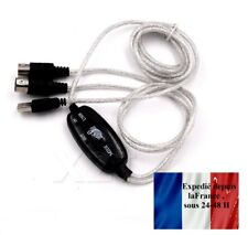 Adaptateur câble midi d'occasion  L'Arbresle