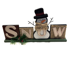 Christmas rustic snow for sale  LIVERPOOL