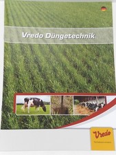 Vredo düngetechnik prospekt gebraucht kaufen  Bergkirchen