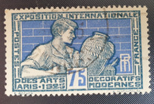 1925 214 oblitere d'occasion  Saint-Brieuc