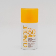 Clinique SPF50 fluido protetor solar mineral para pele sensível ao rosto 1oz/30ml *NOVO* comprar usado  Enviando para Brazil