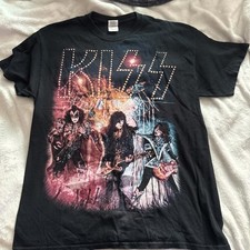 Camiseta KISS Gildan Preta Tamanho Grande! comprar usado  Enviando para Brazil