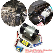 Turbina elétrica para carro turbo carregador impulso ventilador de entrada de ar com escova 50A 12V ESC comprar usado  Enviando para Brazil