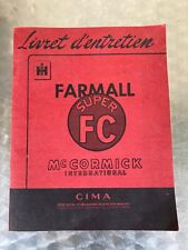 Tracteur cormick farmall d'occasion  Prissé