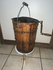 Freezer de sorvete vintage Frost King manivela 4 quartos antiquado raro comprar usado  Enviando para Brazil