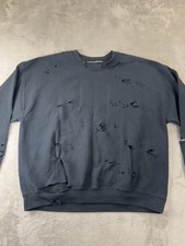 Moletom masculino Product Of Privilege grande preto pulôver desgastado streetwear comprar usado  Enviando para Brazil