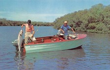Usado, FL - 1950'S FLORIDA Tarpon pesca e barco em Marco Island, FLA - Condado de Collier comprar usado  Enviando para Brazil