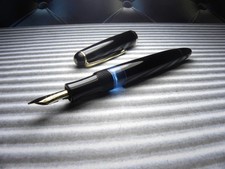 Caneta-tinteiro vintage "Montblanc 3-42G" - Ouro 14K oblíqua larga nova na caixa - Alemanha década de 1950 comprar usado  Enviando para Brazil
