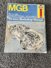 Mgb owners workshop for sale  Northville