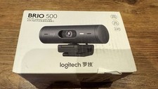 Cámara web Logitech Brio 500 Full HD grafito segunda mano  Embacar hacia Mexico