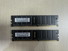 2Go 2x 1Go PC3200 DDR 400Mhz 184Pin DIMM RAM Mémoire PC2700 2100 333 266 FR comprar usado  Enviando para Brazil