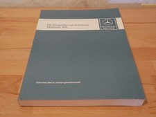 Werkstatthandbuch mercedes ein gebraucht kaufen  Gärtringen