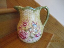 Longaberger pitcher majolica for sale  Exeter