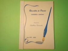 Raccolta poesie dialettali usato  Comiso