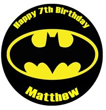 Batman logo personalised for sale  PORTSMOUTH
