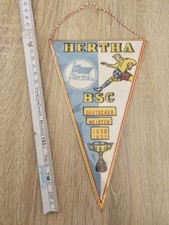 Hertha bsc fussballwimpel gebraucht kaufen  Ludwigsfelde