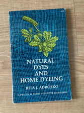 Natural Dyes and Home Dyeing (Dover Pictorial Archiv. Sc 1971. Sc used segunda mano  Embacar hacia Mexico