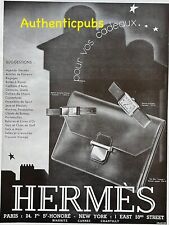 Publicite hermes bagage d'occasion  Cires-lès-Mello