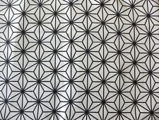 Dekostoff weiß geometrischem gebraucht kaufen  Wedemark