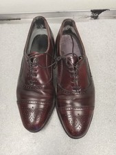 Sapatos sociais de couro genuíno com cadarço Goodyear Neolite masculino 8 Eee Borgonha comprar usado  Enviando para Brazil