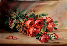 Tableau huile jeté d'occasion  France