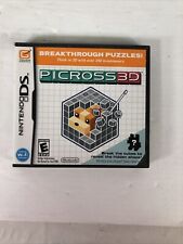 Jogo Picross 3D Nintendo DS - 350+ quebra-cabeça 3D Brainteasers comprar usado  Enviando para Brazil