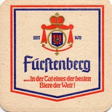 älterer bierfilz fürstenberg gebraucht kaufen  St Johann