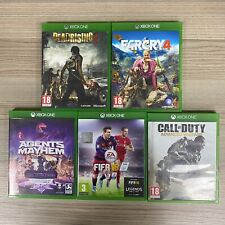 PACOTE DE VIDEOGAMES XBOX ONE NÃO TESTADO FIFA 16 FARCRY 4 CALL OF DUTY DEAD RISING comprar usado  Enviando para Brazil