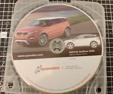 Spandex vehicle outlines for sale  TROWBRIDGE