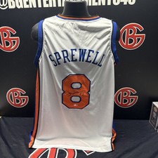 Latrell sprewell signed for sale  Lagrangeville