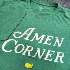 Camiseta masculina Masters torneio de golfe amém canto verde XXL agosto National Club comprar usado  Enviando para Brazil