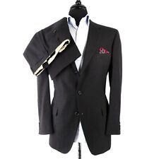 Terno Chester Barrie Savile Row sob medida Inglaterra listra borgonha carvão 42R comprar usado Terno Chester Barrie Savile Row sob medida Inglaterra listra borgonha carvão 42R comprar usado  Enviando para Brazil