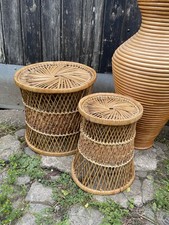 Vintage round woven for sale  NUNEATON
