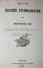 Alcune dicerie etimologiche usato  Roma