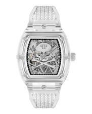 Relógio da moda Philipp Plein masculino transparente pulseira 44mm PWPTA0524, usado comprar usado  Enviando para Brazil