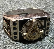 past master masonic rings for sale  Ashland