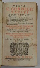 Tacitus cornelius. opera usato  Italia