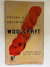 Vintage woolcraft paton for sale  LITTLEHAMPTON