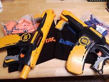 Duas etiquetas de dardo NERF Quick 16s com 32+ dardos, veja detalhes (vendendo coleção Nerf), usado comprar usado  Enviando para Brazil