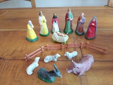 Antique putz krippenfiguren for sale  AYLESBURY